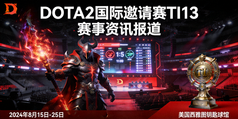 DOTA2国际邀请赛TI13赛事资讯报道配图